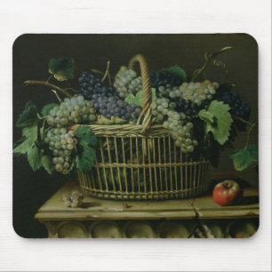Alfombrilla De Ratón Una cesta de uvas
