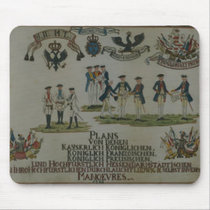 Alfombrilla De Ratón Una colección de planes del maneouvre