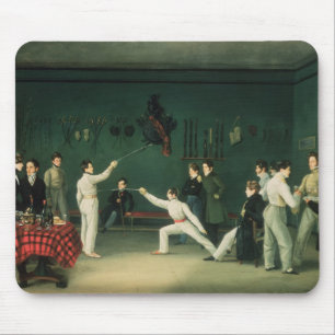 Alfombrilla De Ratón Una escena de cercado, 1827