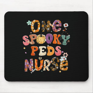 Alfombrilla De Ratón Una espeluznante enfermera de PEDS Halloween Spook