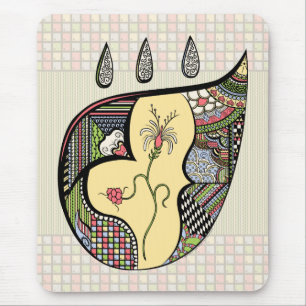 Alfombrilla De Ratón Una Flor Dentro de un Mousepad