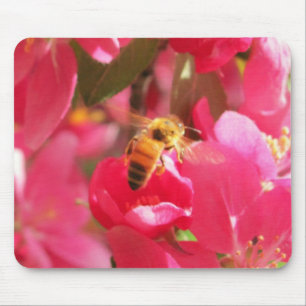 Alfombrilla De Ratón Una flor para mi mina de abejas "Honey"