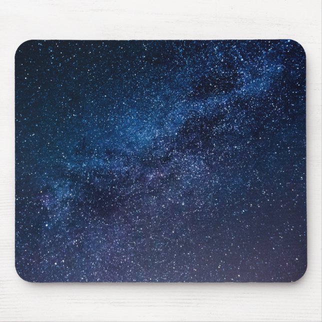 Alfombrilla De Ratón Una galaxia de estrellas en la noche Cute (Frente)