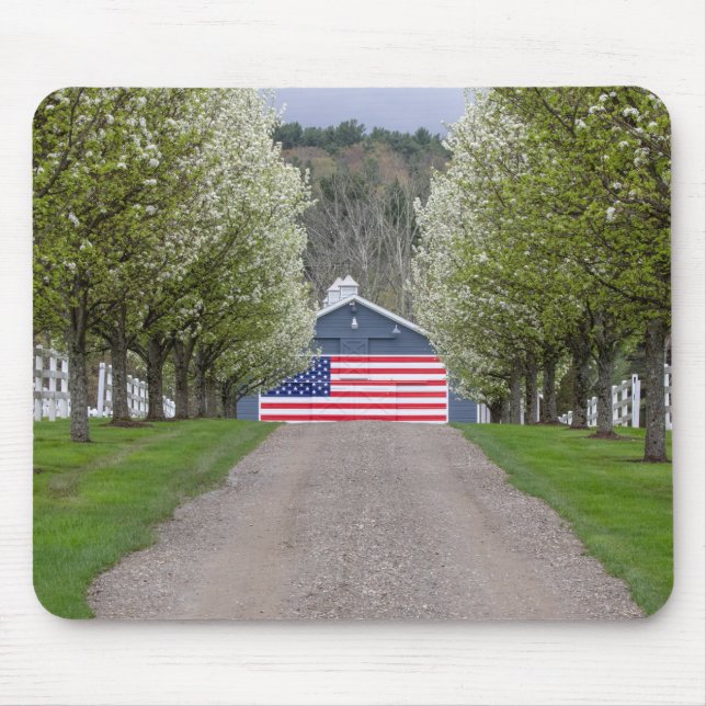 Alfombrilla De Ratón Una granja americana (Frente)