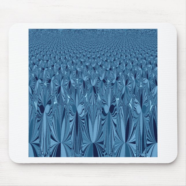 Alfombrilla De Ratón Una mezcla de azul (Frente)