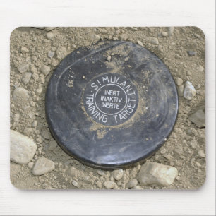 Alfombrilla De Ratón Una mina terrestre simulada