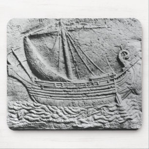 Alfombrilla De Ratón Una nave comercial fenicia en Sidon