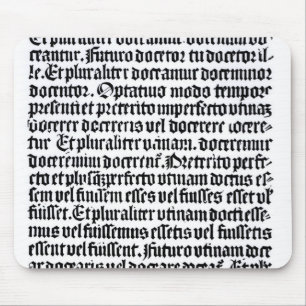 Alfombrilla De Ratón Una página del 'Grammaire Latine