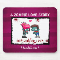 Una pareja zombie muy agradable: una historia de a
