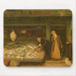 Alfombrilla De Ratón Una pescadería de Frederick Walker