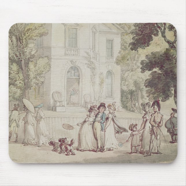 Alfombrilla De Ratón Una "promenade" del domingo por la tarde (Frente)