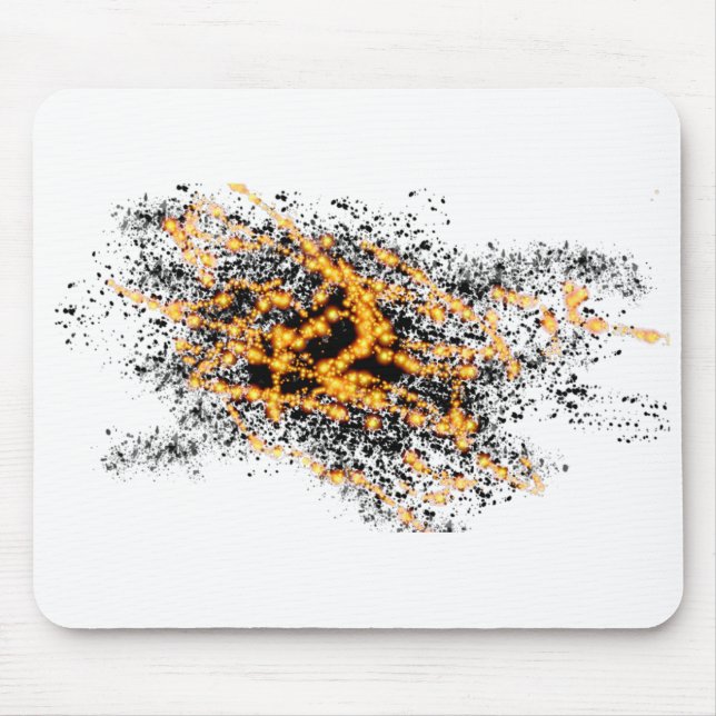 Alfombrilla De Ratón Una ráfaga de fuego (Frente)