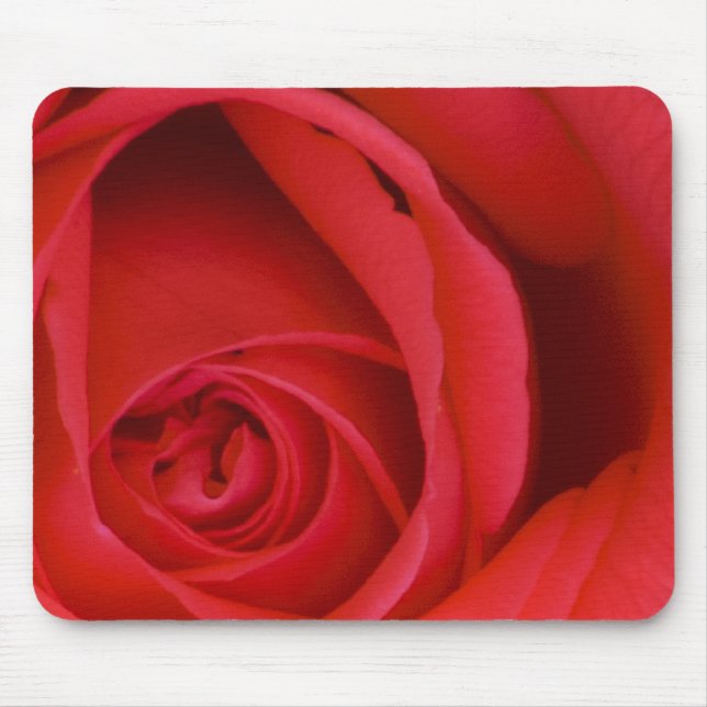 Alfombrilla De Ratón Una Rosa Roja Para Ti (Frente)