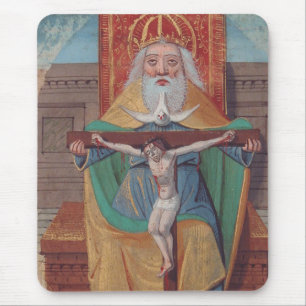 Alfombrilla De Ratón Una Santa Trinidad de Dios en Gloria