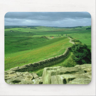 Alfombrilla De Ratón Una sección de la pared de Hadrian, ANUNCIO del