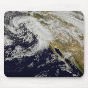 Alfombrilla De Ratón Una serie de fuertes tormentas con vientos feroces