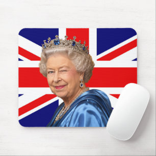 Alfombrilla De Ratón Una Sonrisa Real No 2 Bandera Británica