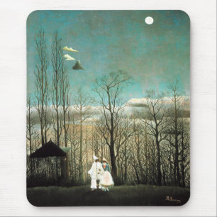 Alfombrilla De Ratón Una tarde del carnaval, Henri Rousseau