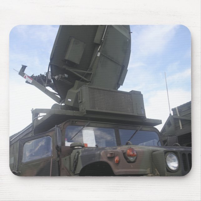 Alfombrilla De Ratón Una terminal de satélite táctico Phoenix (Frente)