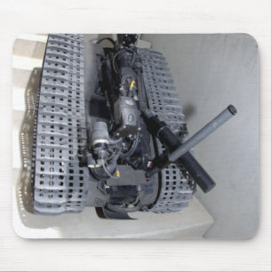 Alfombrilla De Ratón Una unidad robot Talon 3B escalando un vuelo de st