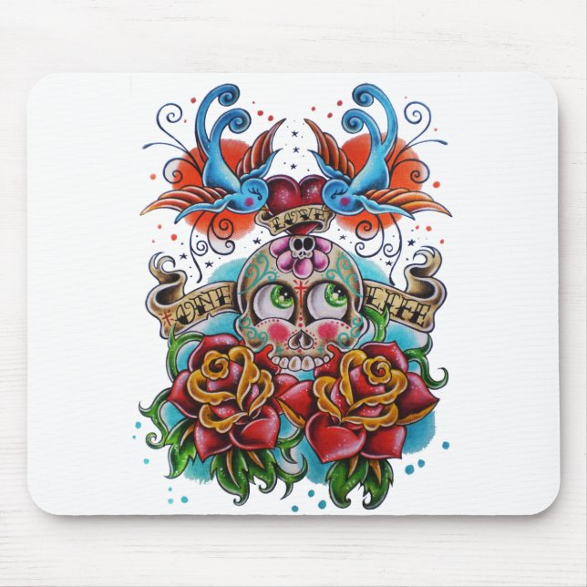 Alfombrilla De Ratón Una vida (Frente)