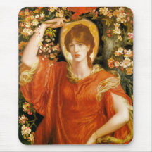 Una visión de Fiametta (Mujer Red-Haired) (Rosetti