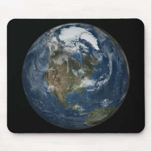 Alfombrilla De Ratón Una vista de la tierra