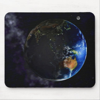 Alfombrilla De Ratón Una vista de la tierra del espacio