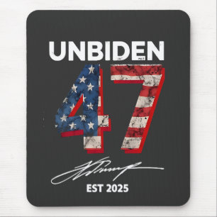 Alfombrilla De Ratón Unbiden 47 Trump Este. 4 De Julio De 2025