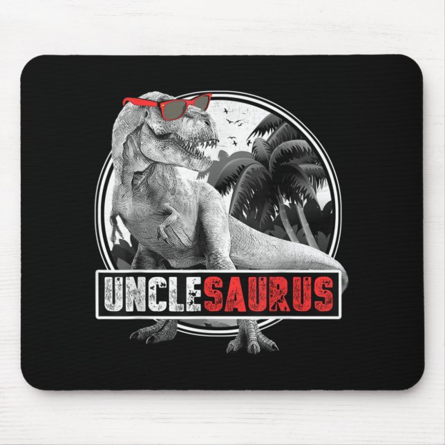 Alfombrilla De Ratón Unclesaurus Dinosaur Uncle Saurus (Frente)