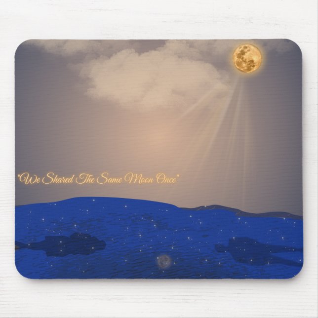 Alfombrilla De Ratón Under One Moon_ Mousepad  (Frente)