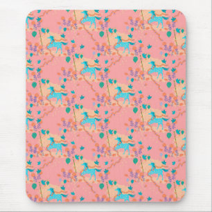 Alfombrilla De Ratón Unicorn azul