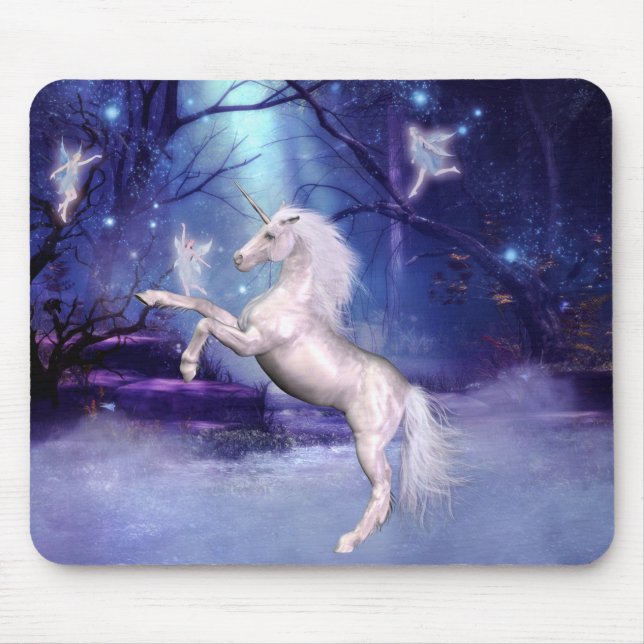 Alfombrilla De Ratón Unicornio de Mousepad (Frente)