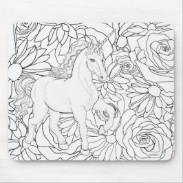 Alfombrilla De Ratón Unicornio Invisible