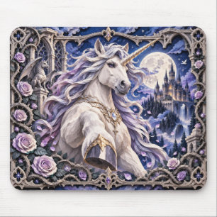 Alfombrilla De Ratón Unicornio, Monstruo de Recorte de Papel