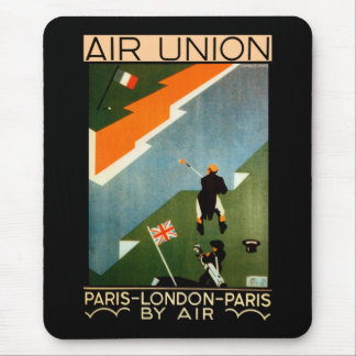 Alfombrilla De Ratón Unión Aérea ~ París-Londres-París por vía aérea