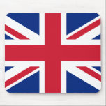 Alfombrilla De Ratón Union Jack británico<br><div class="desc">La bandera de unión de Gran Bretaña en rojo,  blanco y azul patrióticos. Usted sabía - aunque estuvo sabido comúnmente pues "Union Jack" el nombre real es la "bandera de unión". Solamente se llama Union Jack al volar de un barco.</div>