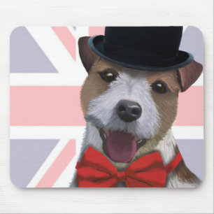 Alfombrilla De Ratón Union Jack Jack Russell