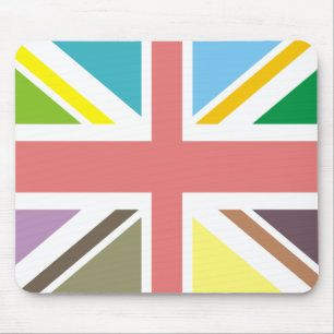 Alfombrilla De Ratón Union Jack multicolor Mousepad