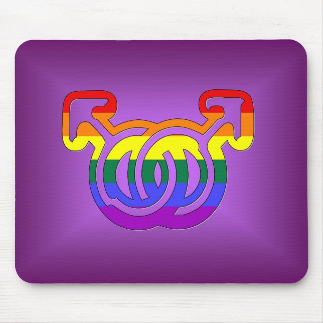 Alfombrilla De Ratón Unión masculina (Frente)