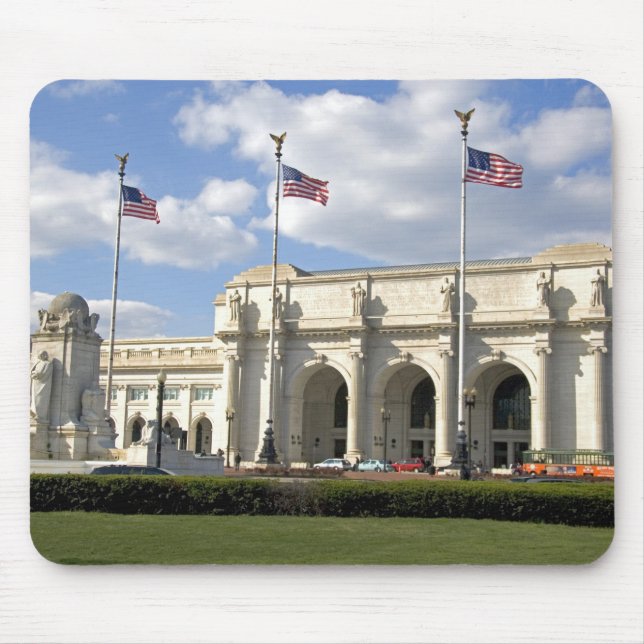 Alfombrilla De Ratón Union Station en Washington, D.C. (Frente)