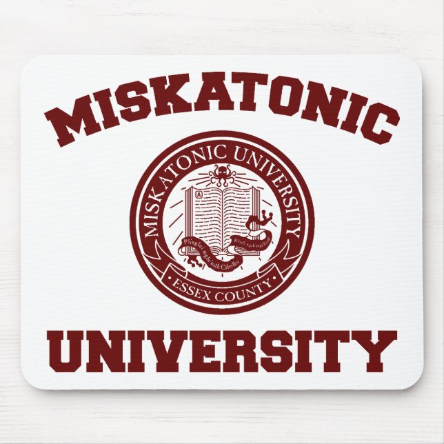 Alfombrilla De Ratón Universidad Mousepad de Miskatonic (Frente)