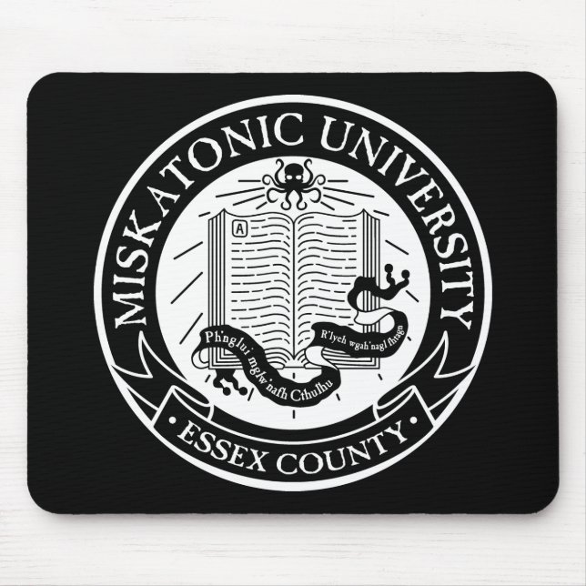 Alfombrilla De Ratón Universidad Mousepad de Miskatonic (Frente)