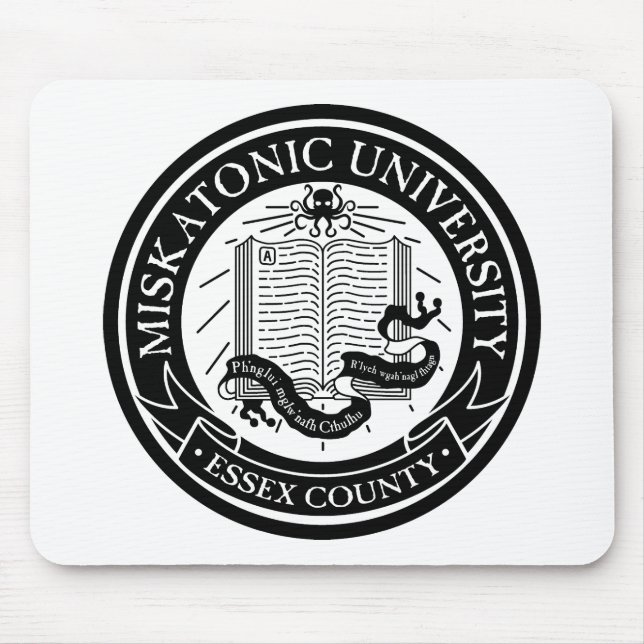 Alfombrilla De Ratón Universidad Mousepad de Miskatonic (Frente)