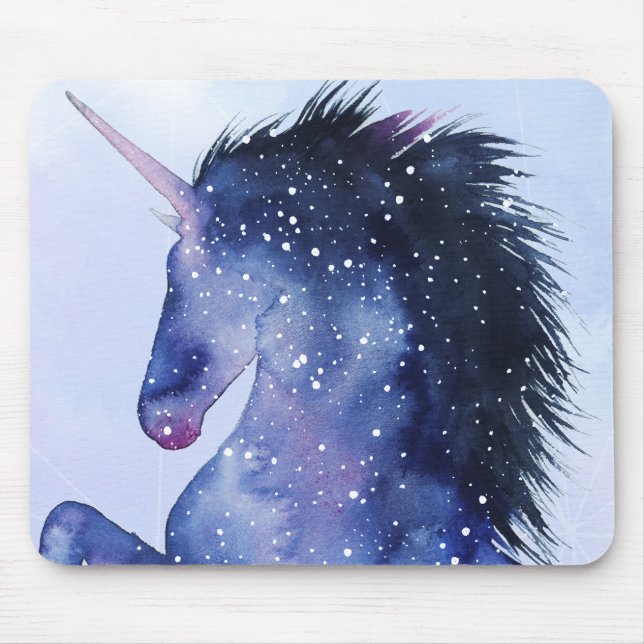 Alfombrilla De Ratón Universo de Unicornio - Cósmico (Frente)