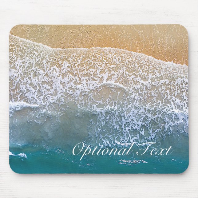 Alfombrilla De Ratón Uno con la playa (Frente)