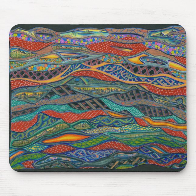 Alfombrilla De Ratón UNO entrelazado (Frente)