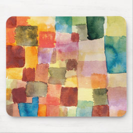 Alfombrilla De Ratón Untitled abstract watercolor squares - Paul Klee