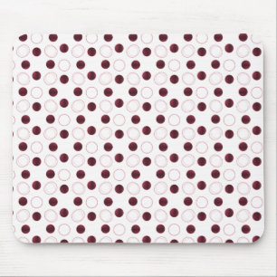Alfombrilla De Ratón Uptown Bliss Mousepad, Borgoña