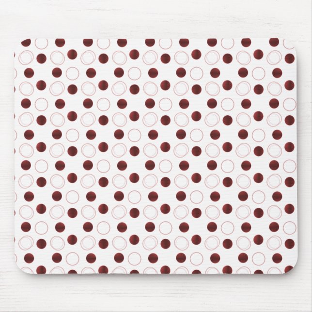 Alfombrilla De Ratón Uptown Bliss Mousepad, rojo oscuro (Frente)